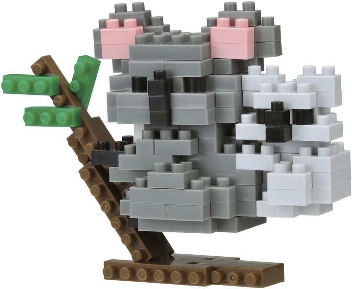 Zestaw do zabawy Nanoblock Koala 150 elementów NBC_257 (4972825209493) - obraz 1