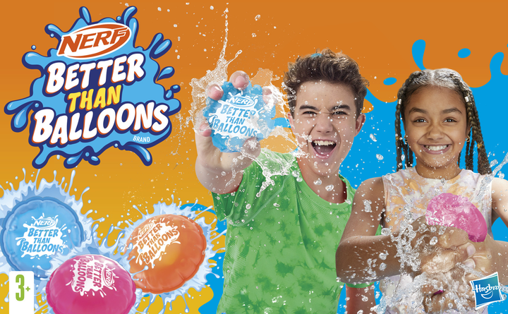 Zestaw zabawkowy wodny Hasbro Nerf Better Than Balloons Wodne balony 100 szt (F8742) (5010996208934) - obraz 5