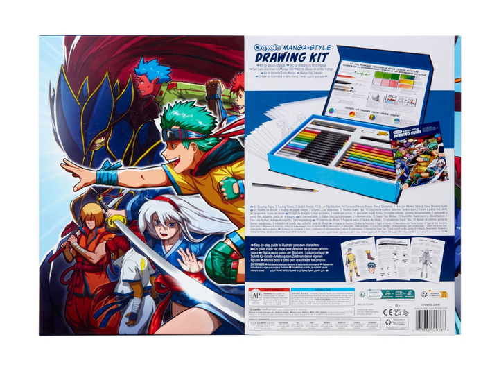 Zestaw do rysowania Crayola Anime i Manga (04-2938) - obraz 5
