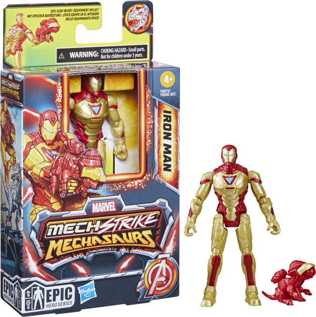 Набір іграшковий Hasbro Фігурка Месника Marvel Mech Strike Series з аксесуаром (F6592_F6673) (403079616) (5010996174581) - зображення 2