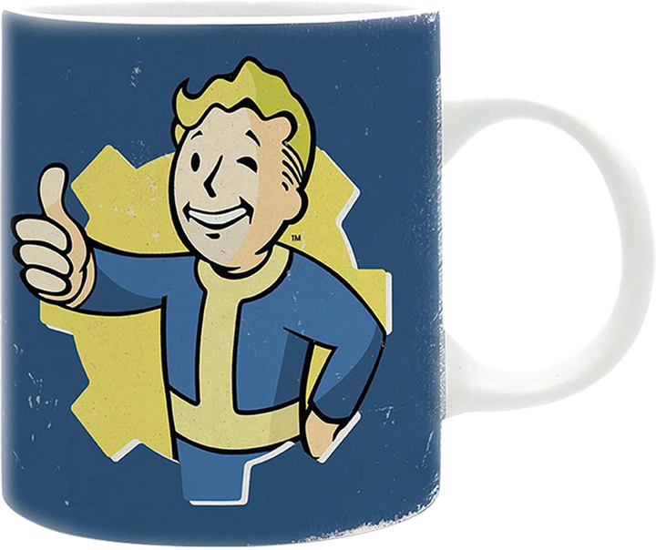 Kubek ABYstyle Fallout Vault Boy 320 ml Niebieski (ABYMUGA526) - obraz 1