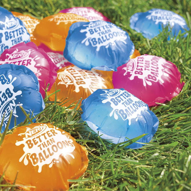 Zestaw zabawkowy wodny Hasbro Nerf Better Than Balloons Wodne balony 100 szt (F8742) (5010996208934) - obraz 15