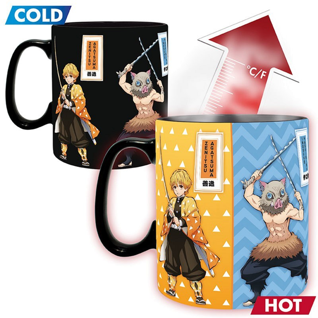 Kubek kameleon ABYstyle DEMON SLAYER: KIMETSU NO YAIBA Czterech Pogromców Demonów 460 ml (ABYMUGA081) - obraz 2