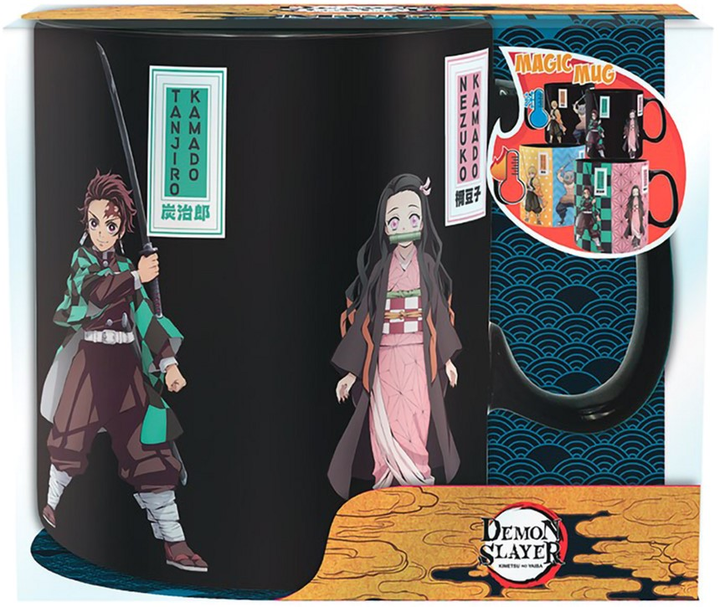 Kubek kameleon ABYstyle DEMON SLAYER: KIMETSU NO YAIBA Czterech Pogromców Demonów 460 ml (ABYMUGA081) - obraz 4