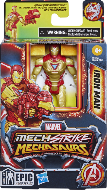 Набір іграшковий Hasbro Фігурка Месника Marvel Mech Strike Series з аксесуаром (F6592_F6673) (403079616) (5010996174581) - зображення 1
