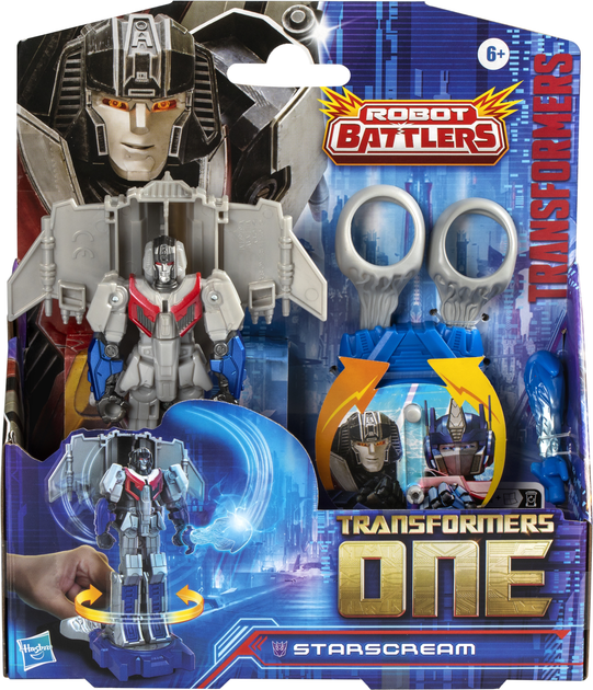 Іграшка-трансформер Hasbro Трансформери: Нове покоління Starscream 11.5 см (F9203_F9392) (5010996236562) - зображення 1