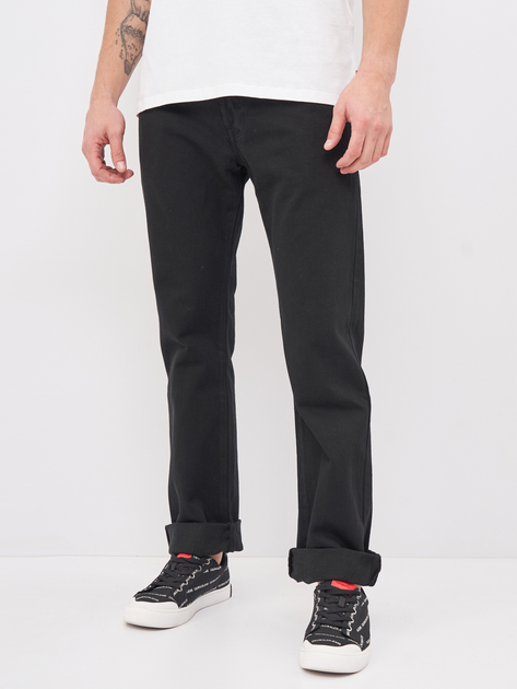 Джинси Regular fit чоловічі Levi's 501 Original 00501-0165 40-34 Чорні (5412130241126) - зображення 1