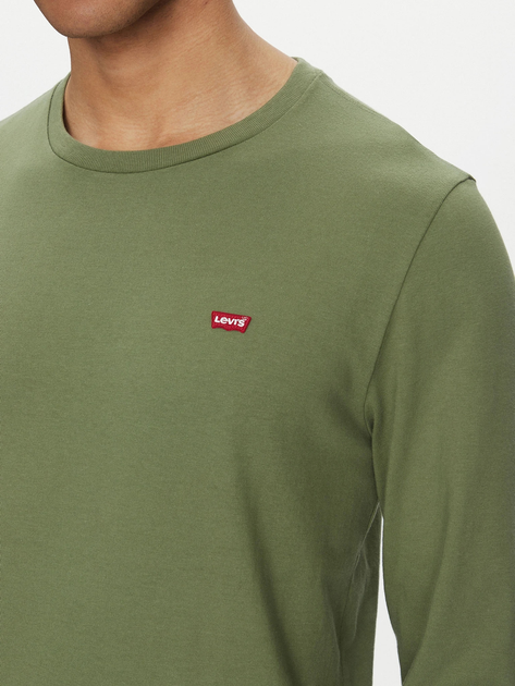 Longsleeve męski Levi`s 72848-0022 S Oliwkowy - obraz 4
