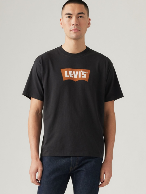 Koszulka męska bawełniana Levi`s 000RY-0004 XL Czarna - obraz 1