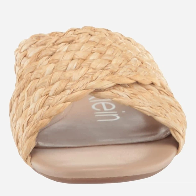 Жіночі шльопанці Calvin Klein 824955469 38 Бежеві (1159841348) - зображення 4