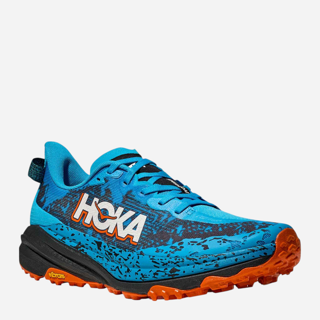 Чоловічі кросівки для бігу HOKA ONE ONE Speedgoat 6 1147791-SWRD 44 (10US) Блакитні (198605136900) - зображення 2