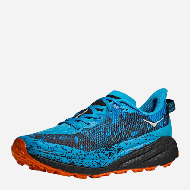 Buty do biegania męskie HOKA ONE ONE Speedgoat 6 1147791-SWRD 47.5 (12.5US) Niebieskie (198605136962) - obraz 3