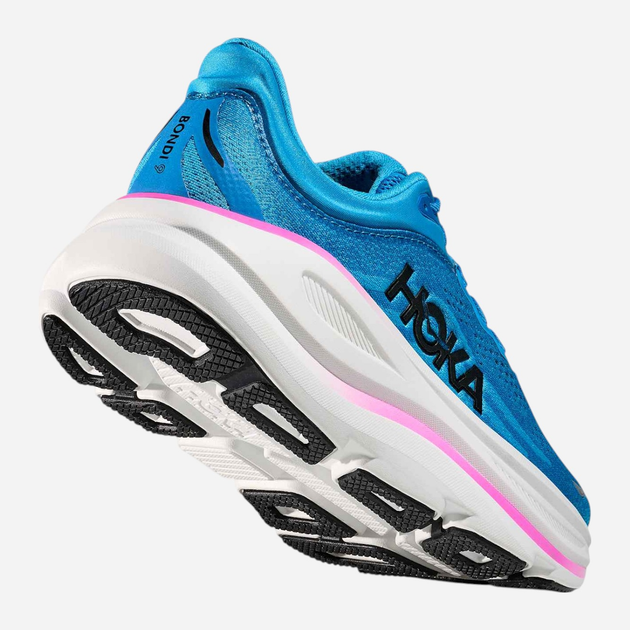 Жіночі кросівки для бігу HOKA ONE ONE Bondi 9 1162012-SNNF 36.5 (5.5US) Яскраво-сині (198605410062) - зображення 5