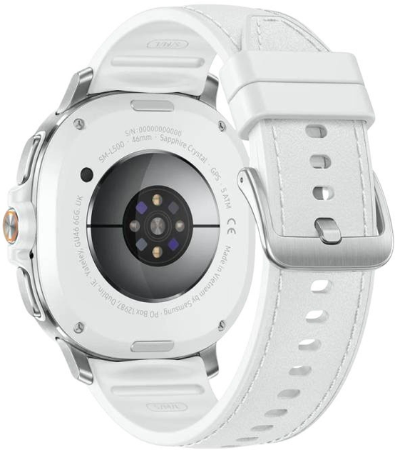 Смарт-годинник Samsung Galaxy Watch 8 Classic LTE White (SM-L505FZWAEUE) - зображення 2