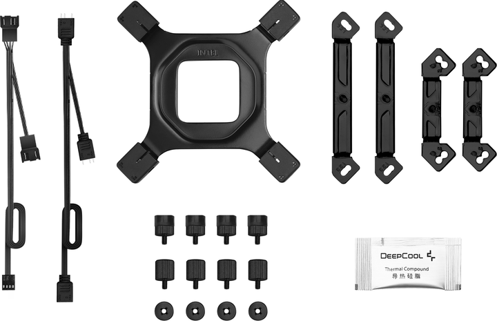Chłodzenie DeepCool AG620 ARGB V2 Black (R-AG620-BKAMMN-GJD) - obraz 9