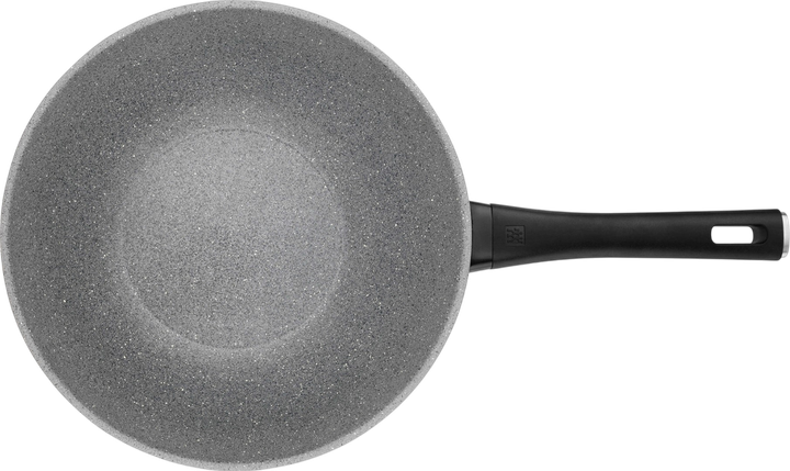 Patelnia Wok Zwilling J.A. Henckels Terreno Plus ceramiczny szary 28 cm (4009839684302) - obraz 2