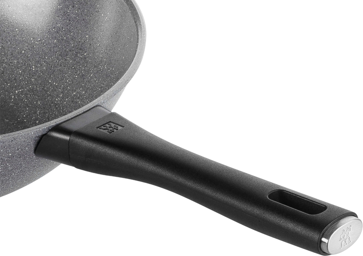 Patelnia Wok Zwilling J.A. Henckels Terreno Plus ceramiczny szary 28 cm (4009839684302) - obraz 4