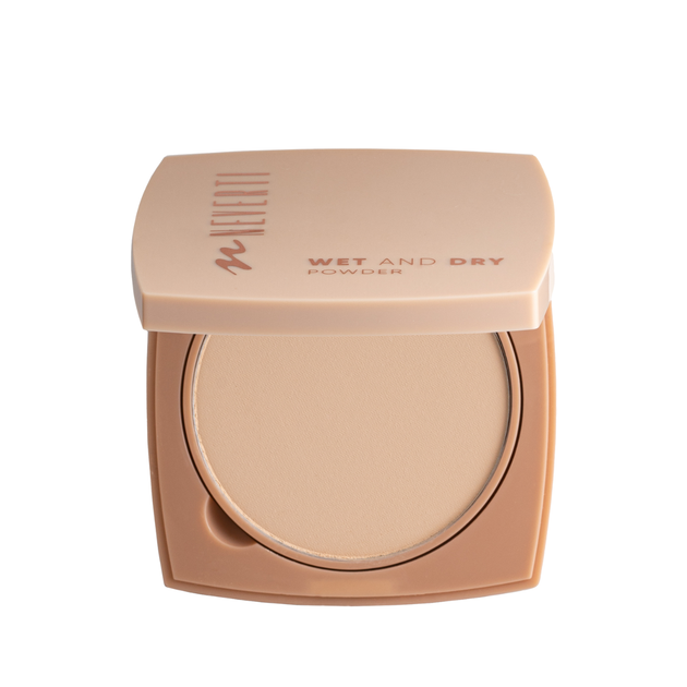 Пудра для обличчя Neverti Wet&Dry (NP201), 003 Neutral Нейтральна - изображение 3