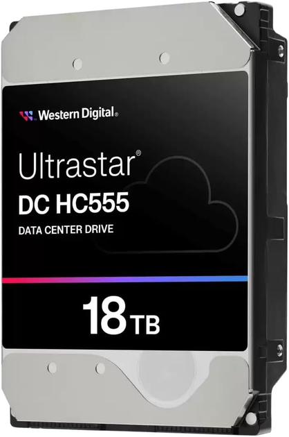 Жорсткий диск Western Digital Ultrastar HC555 18TB 7200rpm 512MB 3.5" SATA (0B48723) - зображення 3