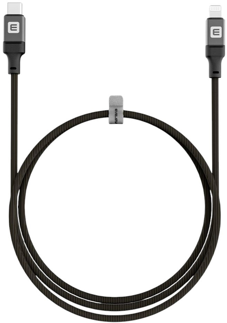 Кабель Evelatus USB Type-C – Lightning 2 м Black (MFI09CLB2) - зображення 1