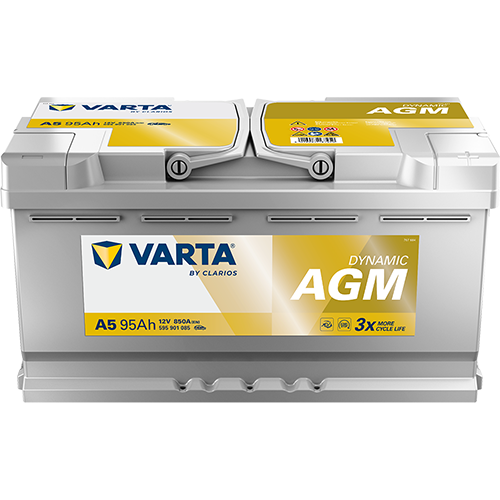 Автомобільний акумулятор Varta Silver Dynamic AGM 95А Єв