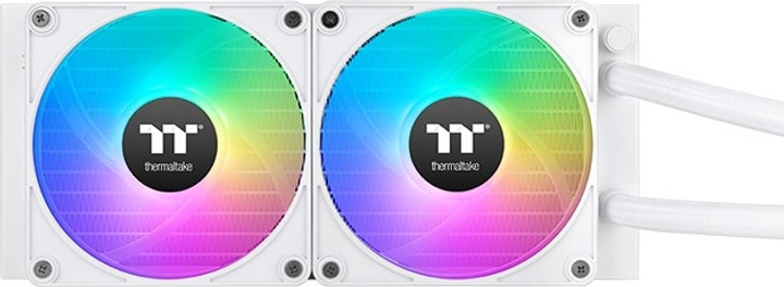 Chłodzenie wodne Thermaltake TH240 V2 Ultra EX ARGB Sync AiO Snow Edition (CL-W425-PL12SW-A) - obraz 2