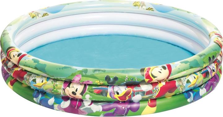 Надувний басейн Bestway Mickey Mouse 122 x 25 см 35829 (6941607331576) - зображення 1