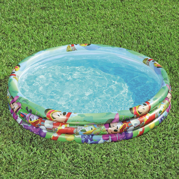 Надувний басейн Bestway Mickey Mouse 122 x 25 см 35829 (6941607331576) - зображення 4