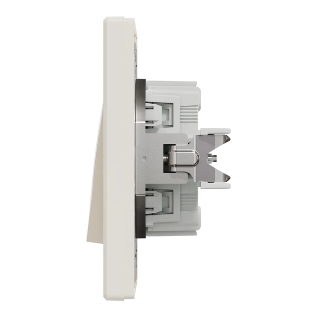 Вимикач двоклавішний Schneider Electric Asfora кремовий EPH0300123 - зображення 7