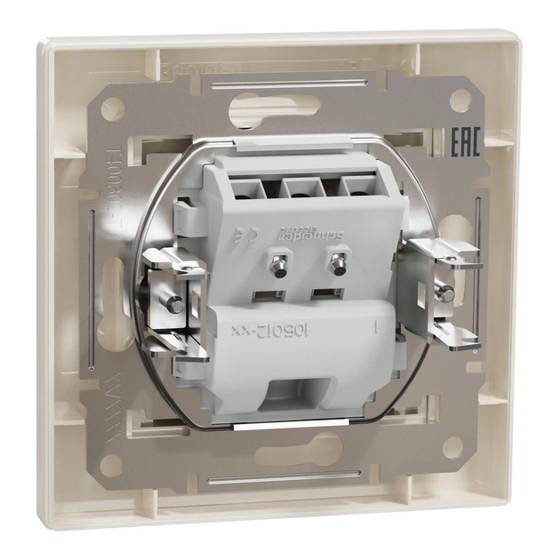 Вывод кабеля Schneider Electric Asfora кремовый EPH5500123 - Фото 7 Вывод кабеля Schneider Electric Asfora кремовый EPH5500123 - изображение 7
