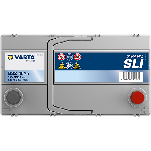 Автомобильный аккумулятор Varta Blue Dynamic 45А Ев (-/+) ASIA B32 (330EN) (545156033) - Фото 3 Автомобильный аккумулятор Varta Blue Dynamic 45А Ев (-/+) ASIA B32 (330EN) (545156033) - изображение 3