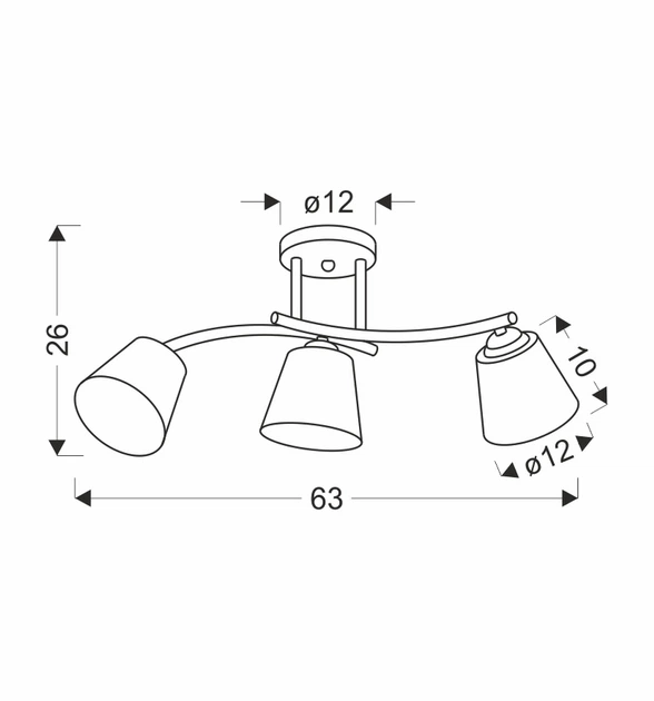 Люстра Candellux 33-22639 Greco - Фото 2 Люстра Candellux 33-22639 Greco - изображение 2