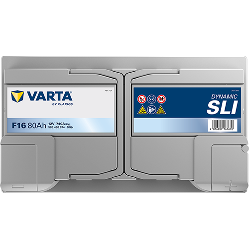 Автомобильный аккумулятор Varta Blue Dynamic 80Ah Ев (-/+) F16 (740EN) (580400074) - изображение 3