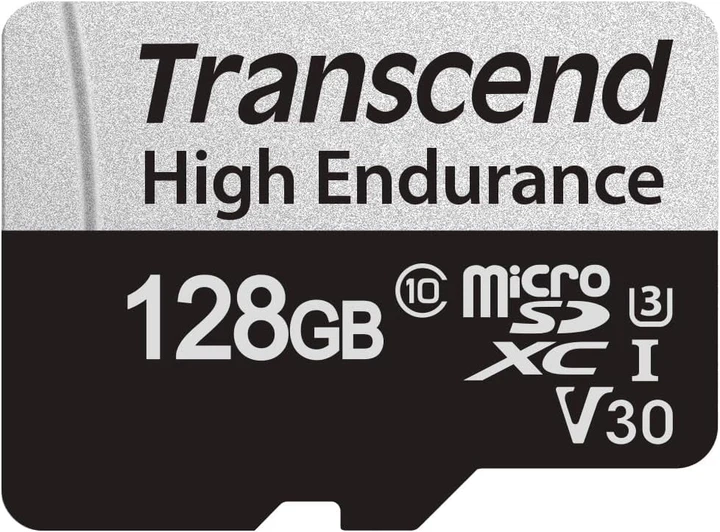 Карта памяти Transcend High Endurance 350V microSDXC 128GB UHS-I