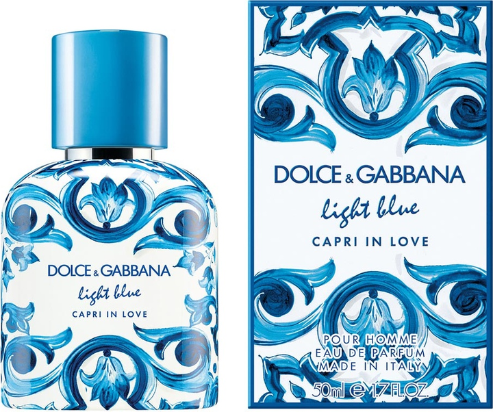 Парфумована вода для чоловіків Dolce&Gabbana Light Blue Pour Homme Capri In Love 50 мл (8054754407297) - зображення 2