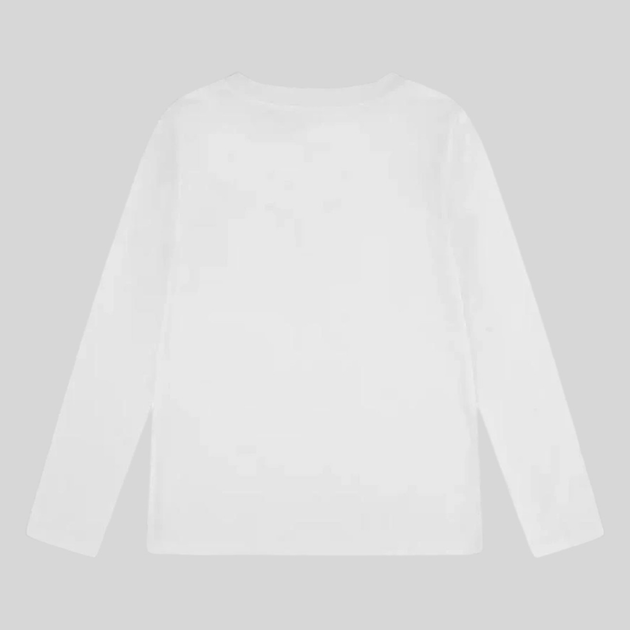 Детский лонгслив для девочки Levi`s 761434541 116 см Белый (1159841166) - изображение 2