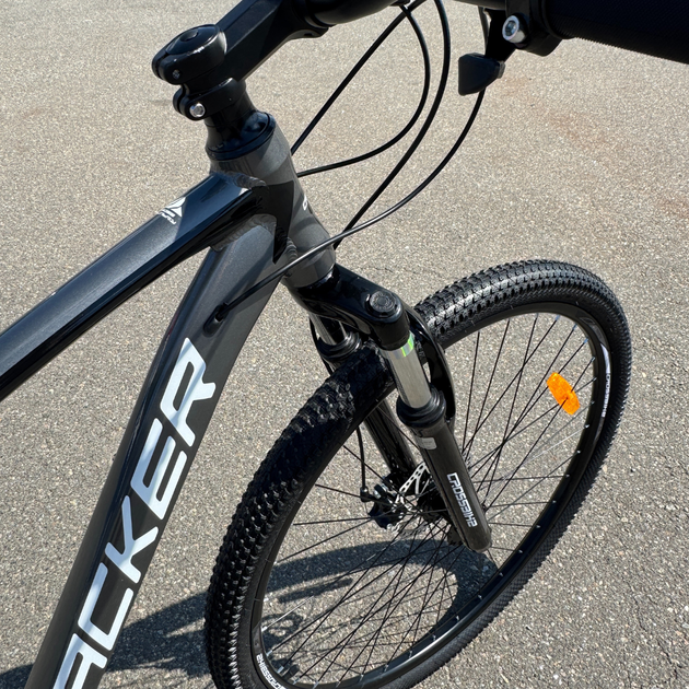 Велосипед Cross 29" Tracker 2025 Рама 21" black-grey - изображение 4