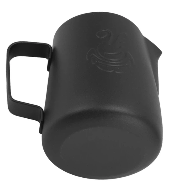Питчер для молока JibbiJug Black Matt 600 мл молочник для вспенивания молока нержавеющая сталь - Фото 3 Питчер для молока JibbiJug Black Matt 600 мл молочник для вспенивания молока нержавеющая сталь - изображение 3