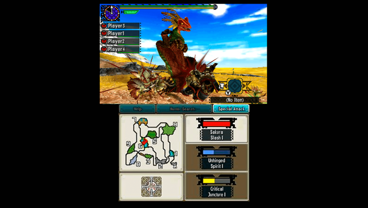 Gra Nintendo 3DS Monster Hunter: Generations (Kartridż) (45496473228) - obraz 4