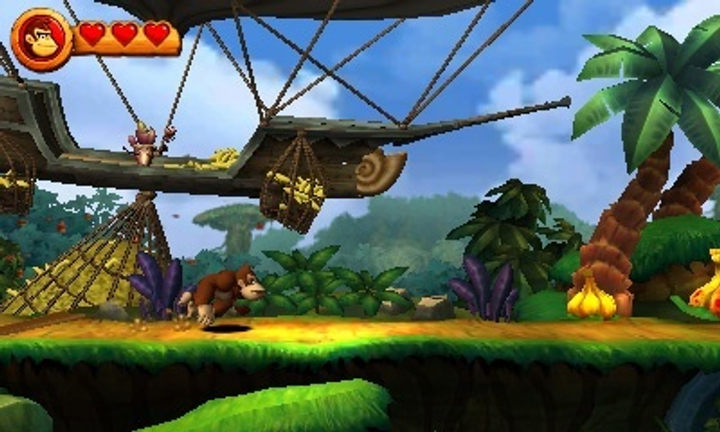 Gra Nintendo 3DS Donkey Kong: Country Returns 3D (Kartridż) (45496477448) - obraz 2