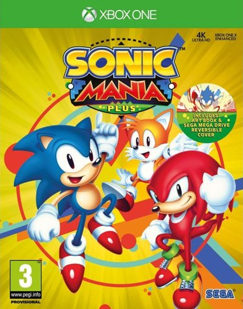 Gra Xbox One Sonic: Mania Plus (Blu-ray płyta) (5055277031863) - obraz 1