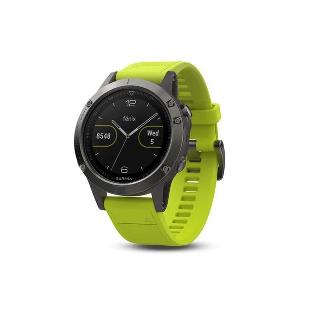 Garmin Fenix 5 Slate Gray with Yellow Band (010-01688-02) - Фото 6 Garmin Fenix 5 Slate Gray with Yellow Band (010-01688-02) - изображение 6