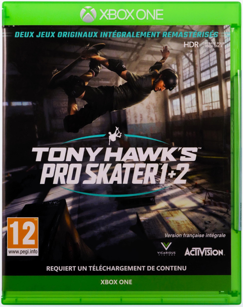 Gra Xbox One Tony Hawk's: Pro Skater 1 + 2 (FR/Multi in Game) (Blu-ray płyta) (5030917291272) - obraz 1
