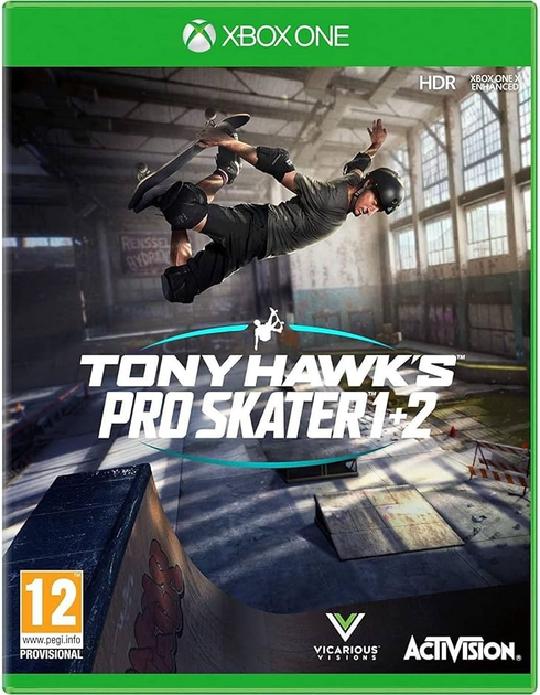 Gra Xbox One Tony Hawk's Pro: Skater 1 + 2 (UK/Arabic) (Blu-ray płyta) (5030917291357) - obraz 1