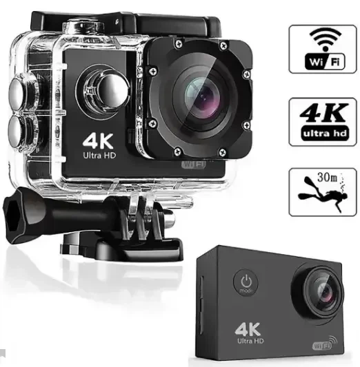 Экшн-камера 4K Action Camera WI-FI 16 MPX WI-FI - изображение 3