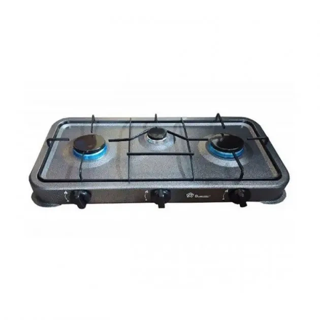 Газовая плита таганок настольная Domotec MS-6603 3 конфорки(7696) - изображение 4