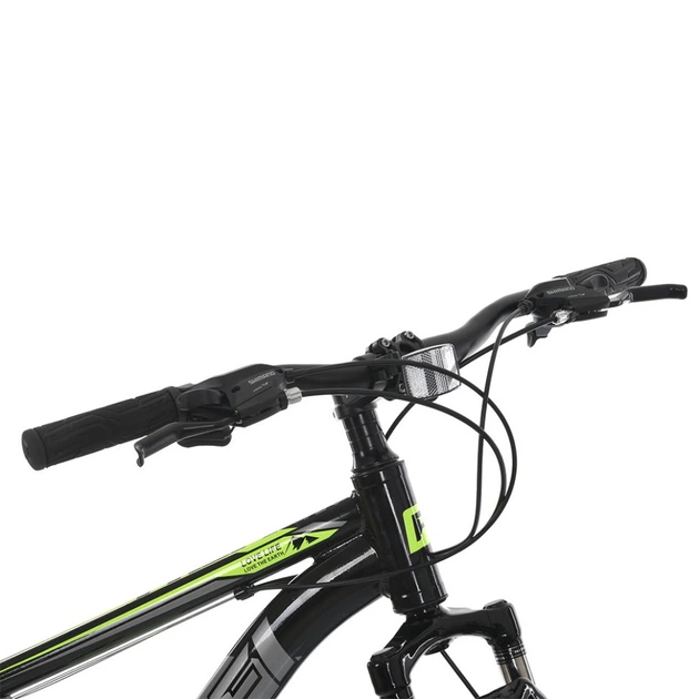 Велосипед PROF1 MTB2602-2, 26 дюймов, алюминиевая рама 13 Shimano 21SP черно-красный - изображение 3