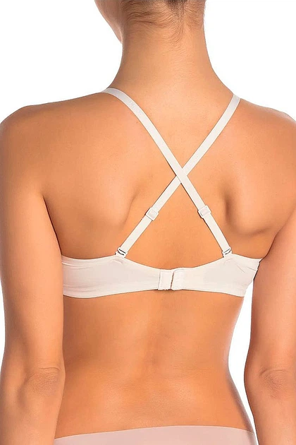 Бюстгальтер с уплотнённой чашкой DKNY 75C Молочный (119726) - изображение 4