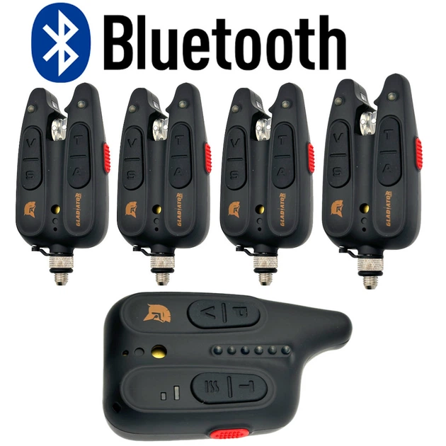 Набор сигнализаторов GLADIATOR BL1518 Black 4 штуки с пейджером Bluetooth радиус действия до 150 м (BL1518) - изображение 5
