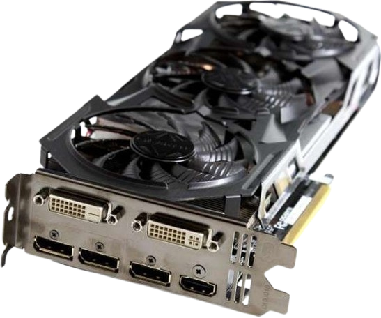 Відеокарта GeForce GTX 970 4GB Gigabyte G1 Gaming (GV-N970G1 GAMING-4GD) Б/В - Фото 3 Відеокарта GeForce GTX 970 4GB Gigabyte G1 Gaming (GV-N970G1 GAMING-4GD) Б/В - зображення 3
